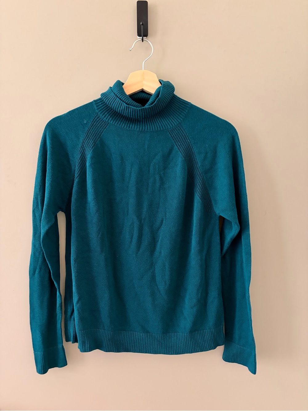 Banana Republic Teal Turtleneck Sweater